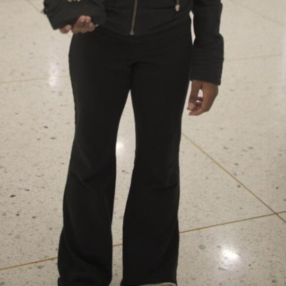 TWISTED HEART AMERICA 2 PIECE SWAVORSKI COAT Y2K RARE VINTAGE - Picture 3 of 8